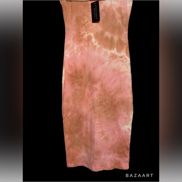 Strapless Tye dye form  fitting dress - Picture 2 of 2
